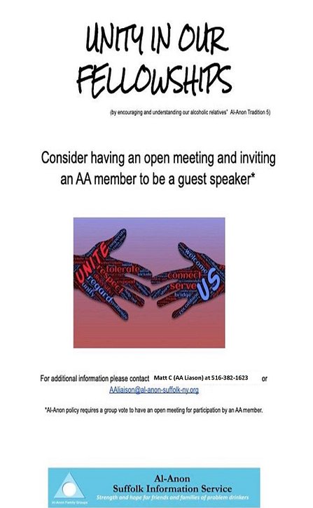 AA Liason Flyer