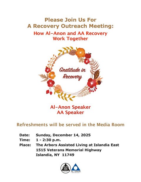 Arbors Recovery Outreach 122025