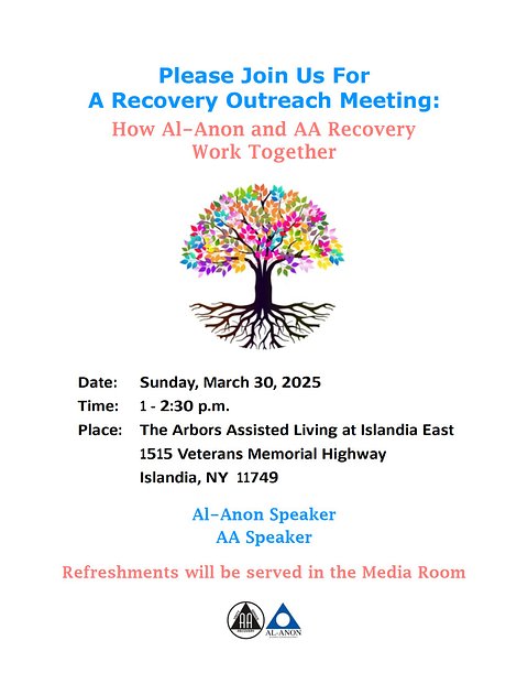 Arbors Recovery Outreach03302025