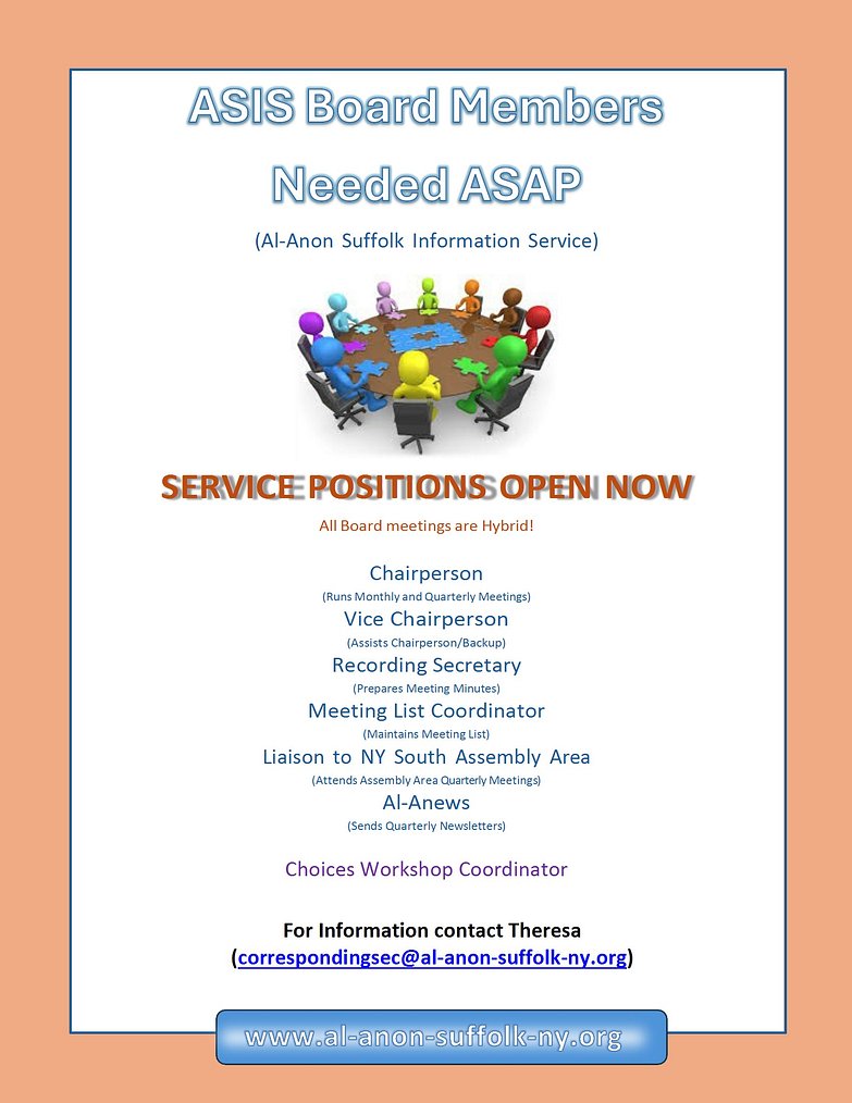 Open Board Positions 05012025